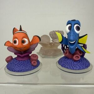 Disney Infinity 3.0 Finding Dory Nemo Play Set Complete Set 3 Figures Fish Coral